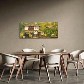 Obraz - Chalúpky v lete (120x50 cm)