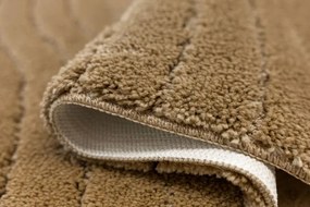 Kúpeľňový koberček Sara béžový, vlny