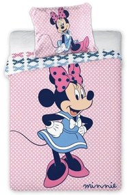 Faro Obliečky do postieľky Minnie Mouse 118 ,100x135/40x60 cm