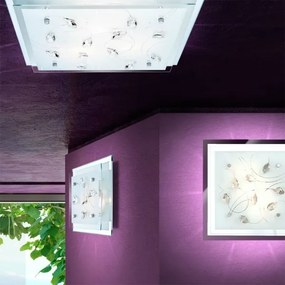 Globo 40408-2 - Stropné svietidlo JASMINA  2xE27ILLU/40W/230V