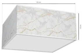 Stropné svietidlo SENSO 3xE27/60W/230V biela