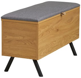 Truhla v dekore duba v prírodnej farbe 92x48x33 cm Barco – House Nordic