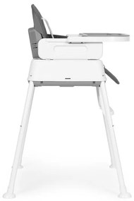 Detská stolička na kŕmenie 3v1 skladacia Ecotoys Gray