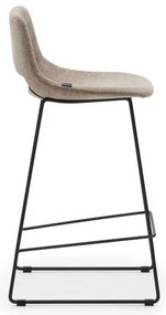 Svetlohnedá barová stolička (výška sedadla 65 cm) Zahara – Kave Home