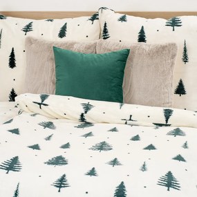 4Home Obliečky mikroflanel Serene Forest, 140 x 220 cm, 70 x 90 cm