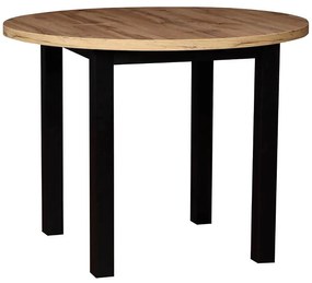 Stôl St-55 100+2x40 Wotan/Čierna