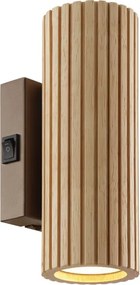 Brilliant - Nástenné svietidlo LAKEWOOD 2xGU10/10W/230V hnedé