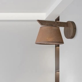 Brilagi - LED Nástenné svietidlo ANTHONY 1xE14/40W/230V dub orech/hnedá