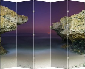 Paraván - Morský útes (210x170 cm)