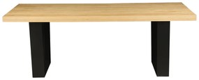 Jedálenský stôl ZEUS 210 cm v dekore prírodného duba