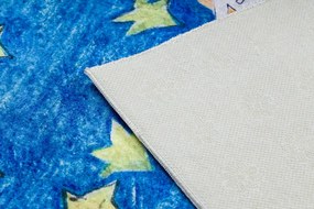 Dywany Łuszczów Detský kusový koberec Bambino 2265 Rocket Space blue - 140x190 cm