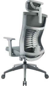 Yenkee - Kancelárska stolička čierna/šedá