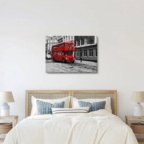 Obraz -Londýn s autobusom (70x50 cm)