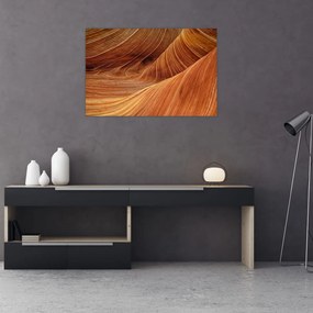 Obraz - Červený piesok (90x60 cm)