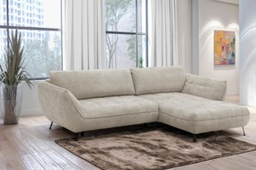 XXXLutz ROHOVÁ SEDAČKA, textil, piesková MID.YOU - Sedačky - 000694008608