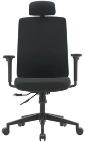 Otočné kreslo Popstar Lux Hr Látka čierna