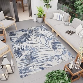 Koberec na terasu s krásnym sivým motívom Šírka: 80 cm | Dĺžka: 200 cm