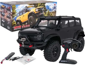 Terénne auto R/C WILDERNESS 1:10 na ovládanie čierne