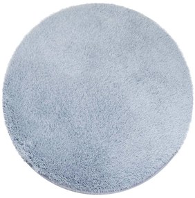 Sivý okrúhly koberec Alpaka Rozmer: 180 cm