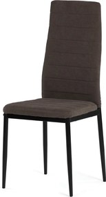 Jedálenská stolička látka/kov DCL-V5031 Farba: Hnedá