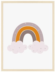 Newborn Sky - dúha - obraz do detskej izby Bez rámu  | Dolope