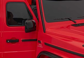 Elektrické autíčko Mercedes Benz G63 AMG XXL STRONG červené