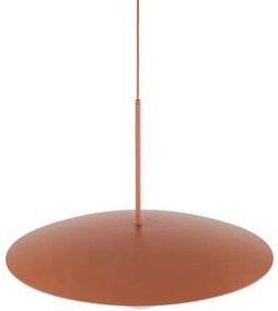 Luster na lanku SLATE 1xE27/15W/230V pr. 65 cm tehlová