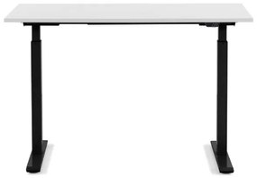 Office Smart písací stôl 140x60 cm čierny/biely