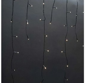 Nedis CLLC180- LED Vonkajší vianočný záves 180xLED/7 funkcií 10,9m IP44 teplá biela