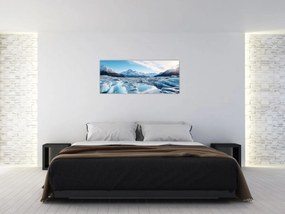 Obraz - Ľadovcové útvary (120x50 cm)