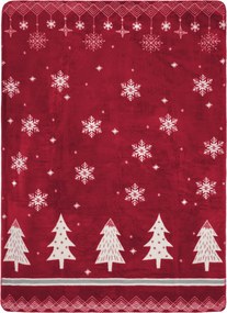 Deka CHRISTMAS TREE vianočná 150x200 cm