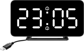 Budík do siete JVD SB3216.2, 15cm