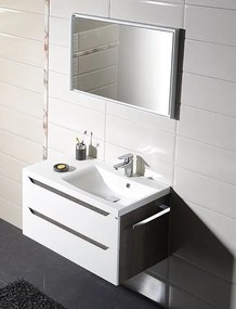 Sapho Sapho, WAVE umývadlová skrinka 89,7x45x47,8cm, biela, pravá (WA093P), WA093-3030