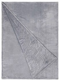 Butlers LAZY DAYS Flisová deka 200 x 150 cm - sivá