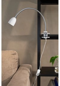 Biela LED stolová lampa (výška 10,5 cm) Tulip – Markslöjd