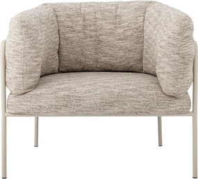 Sivobéžové kreslo Karel – Bloomingville