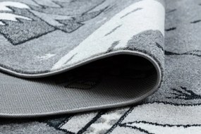 Detský kusový koberec Fun Indian grey - 240x330 cm