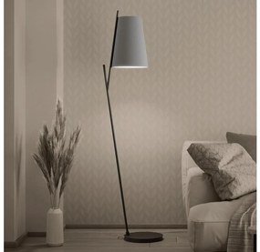 Eglo 390137 - Stojacia lampa PETROSA 1xE27/40W/230V šedá