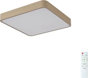 Brilagi-LED stmievateľné stropné svietidlo POOL LED/36W/230V 3000-6000K 40x40 cm béžová+DO