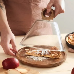 Podnos s vekom LENNE drevený 860954