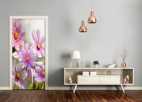 Fototapeta samolepiace poľné kvety 95x205 cm