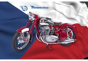 Ceduľa Jawa Mototechna