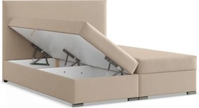 Manželská posteľ VICENZA 180×200 cm béžová