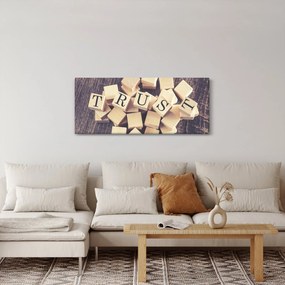 Obraz - Dôvera (120x50 cm)