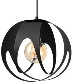 Luster na lanku MOONLIGHT 1xE27/15W/230V čierna