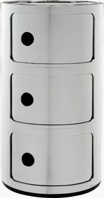 Dizajnová skrinka Componibili, 3 moduly, V 59 cm