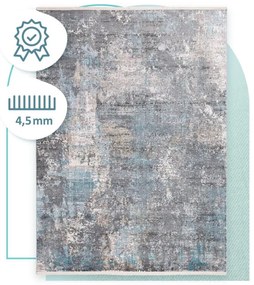 Koberec Split Z268A krémový / tmavosivý