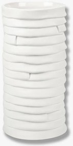 Biela porcelánová ručne vyrobená váza Ribbon – Mette Ditmer Denmark