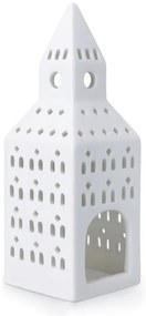 Keramický svietnik na čajovú sviečku Urbania Lighthouse Church Tower – Kähler Design