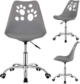 Otočná kancelárska stolička Springos HF0041 - sivá